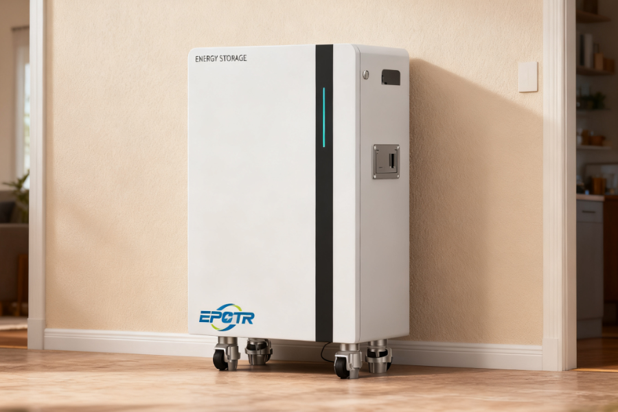 ESS résidentiel au sol