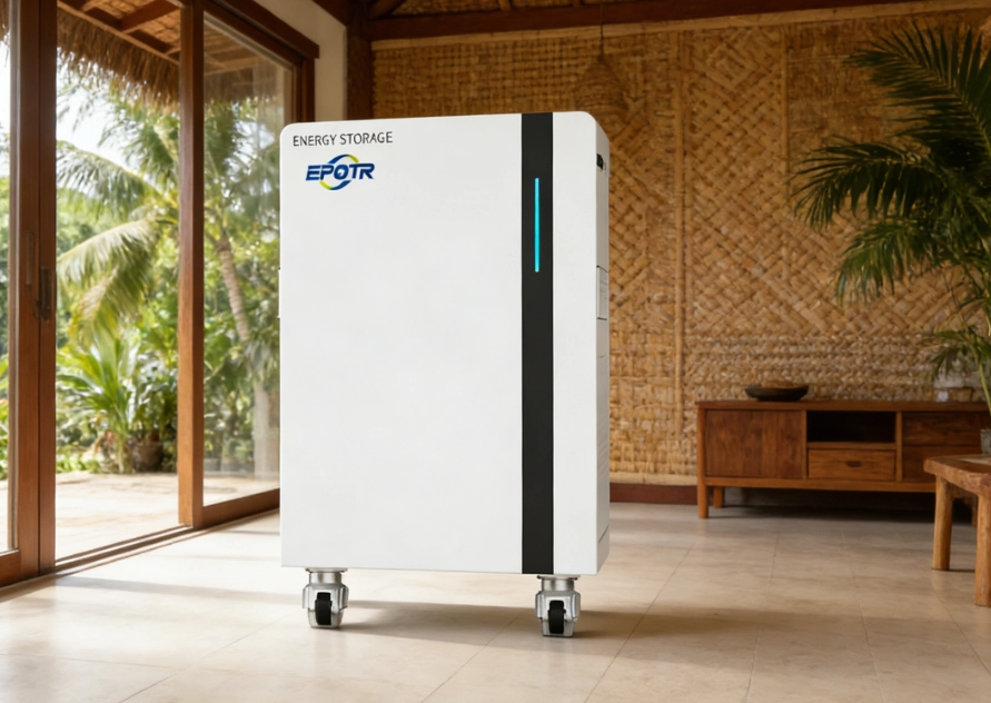 ESS Residencial de pie en el suelo