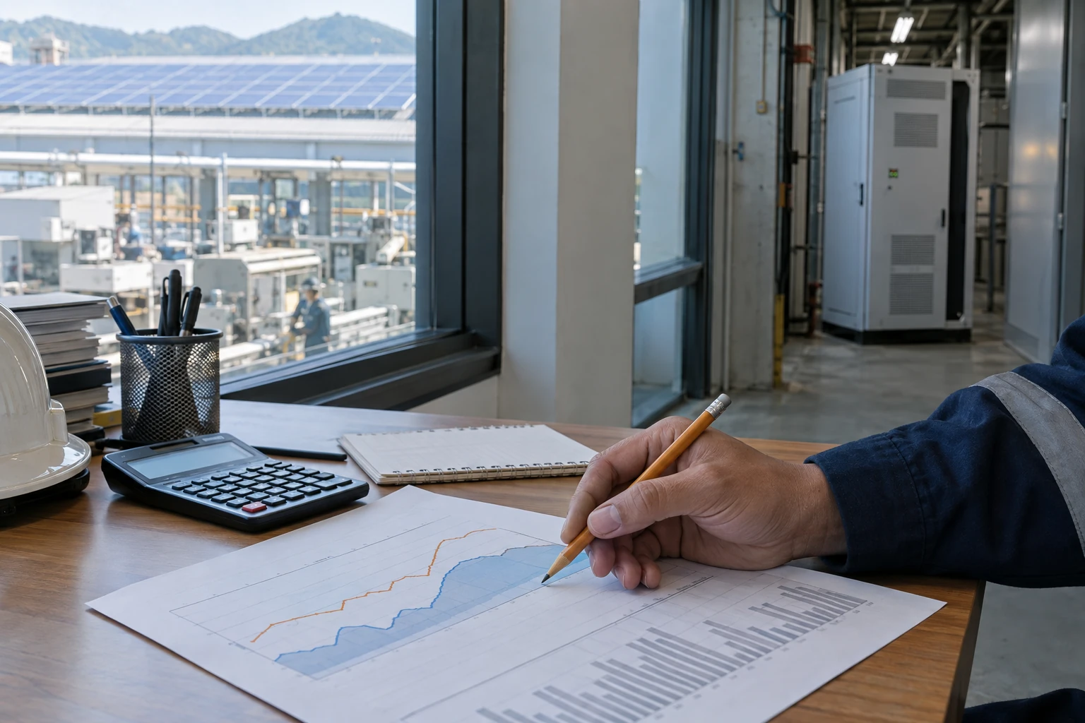 Vietnam factory load curve and battery dispatch planning